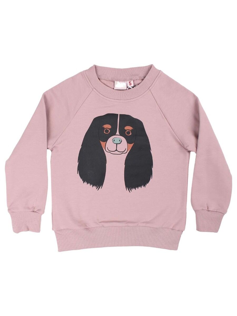 Sweater til børn med hund