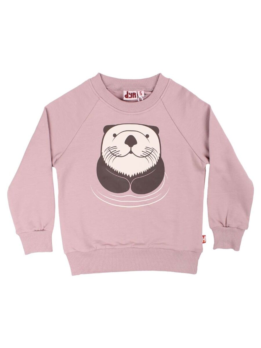 Sweater til børn med odder