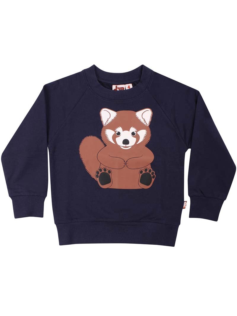 Dyrbellow Sweat DK Navy ROED PANDA