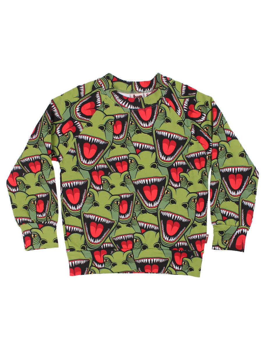 Dyrbellow Sweat AOP/STRIB Army T-REX