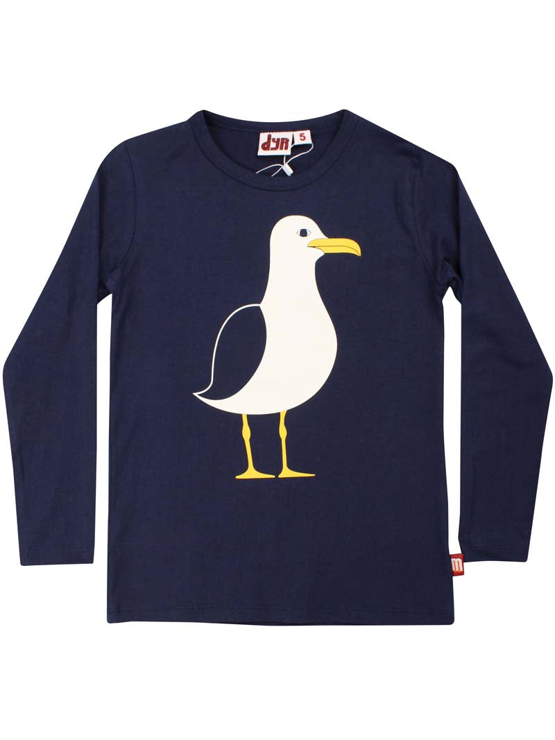 børne bluse med Måge