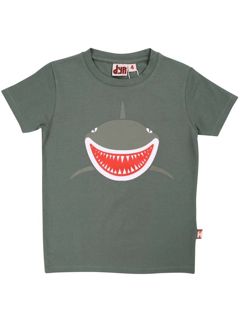 Børne t-shirt med haj