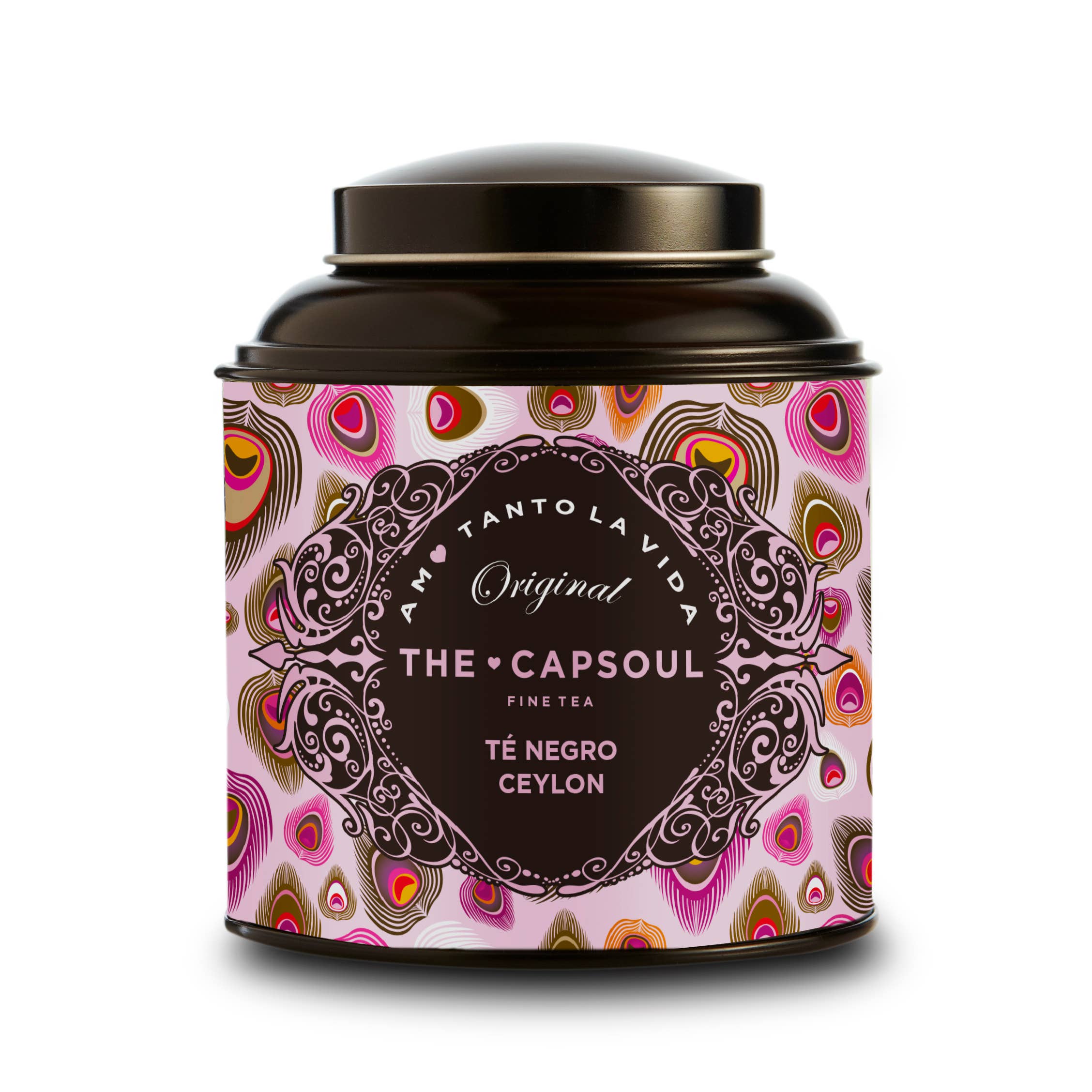 The Capsoul Ceylon Schwarztee - Loser Schwarztee in der Dose 100g - The Capsoul