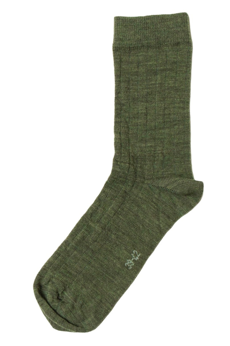 JOHA Wool Socks Thin Rib Mos