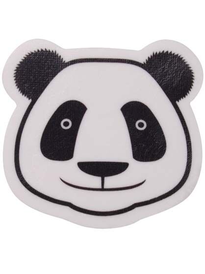 Panda Eraser White/Black