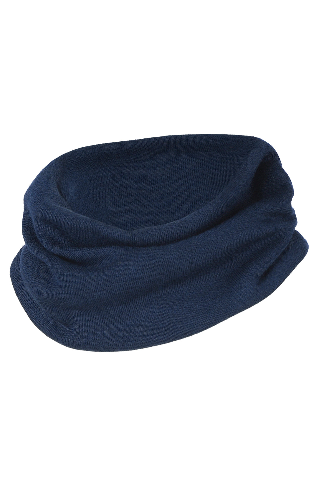 Engel Wool Natur Kids Loop Scarf Navy Blue