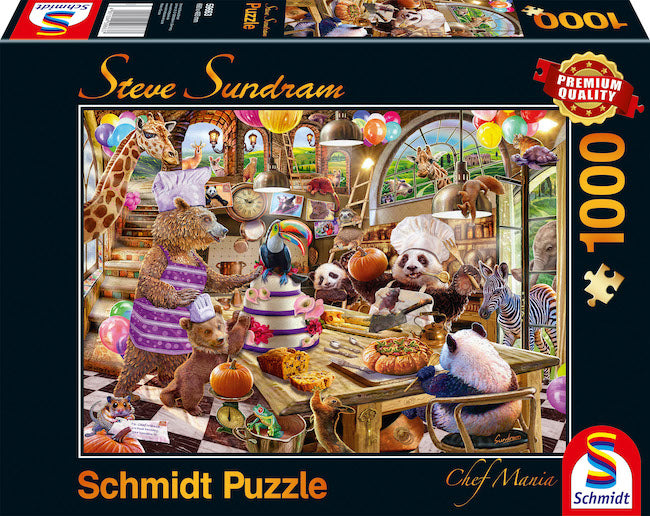 Schmidt Puzzle 1000 Brk Chef Mania