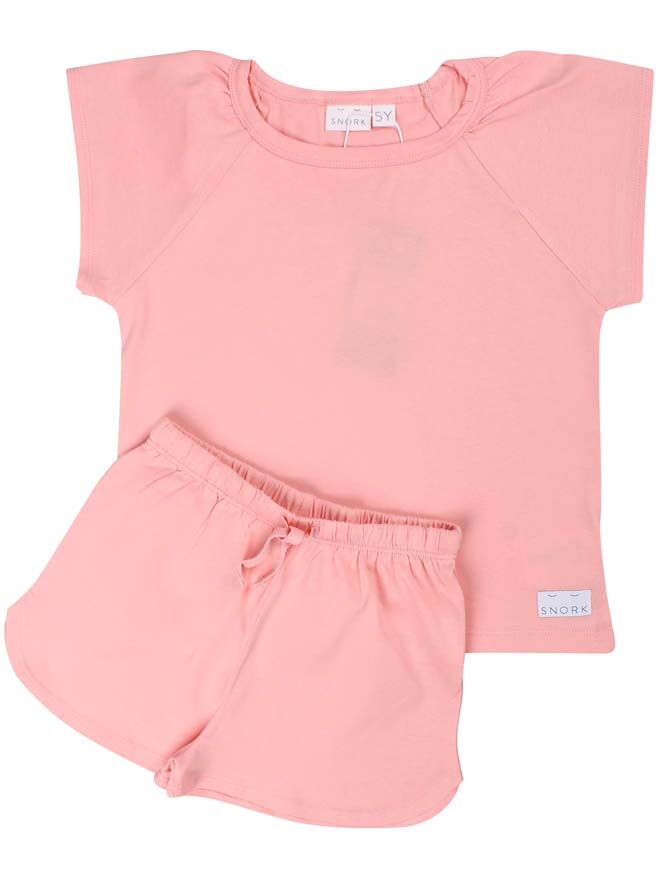 SNORK - Selma Summer Pyjamas Peach Blush