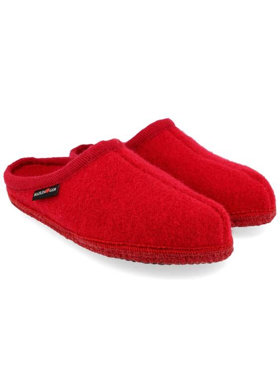 Haflinger Alaska Hjemmesko Brick Red