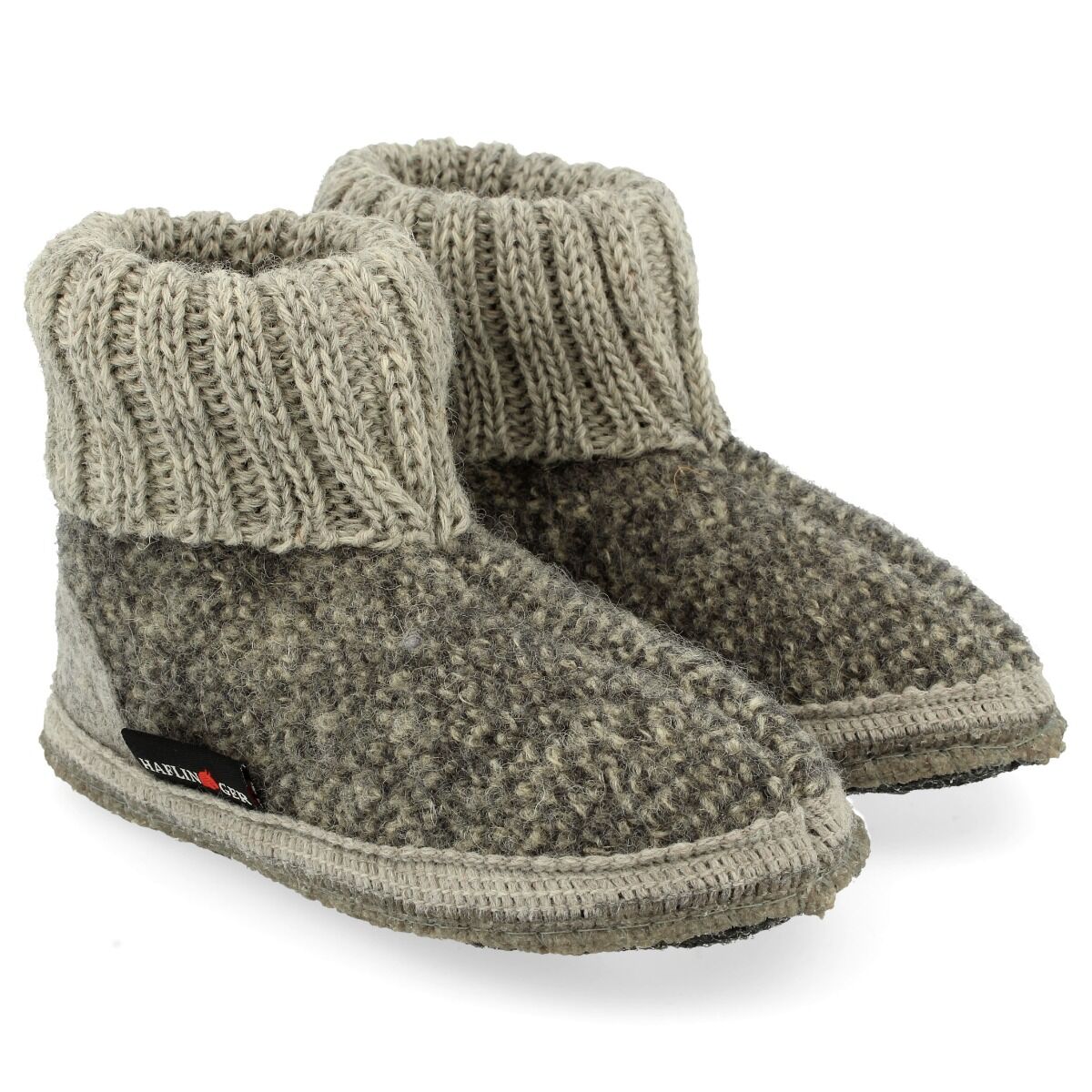 Haflinger Hjemmesko 1898 Stone Grey