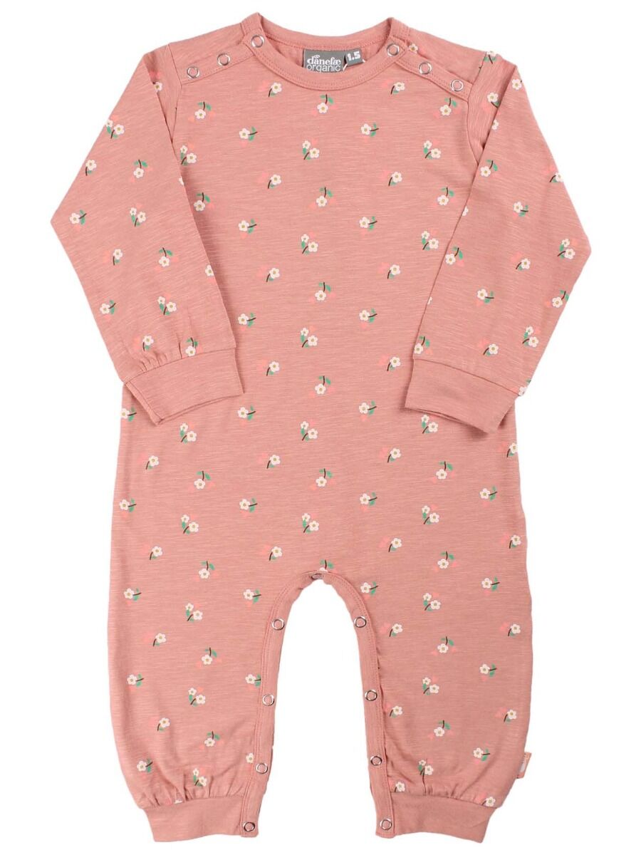ORGANIC - Dananis suit Rose Beige MINIFLOWER