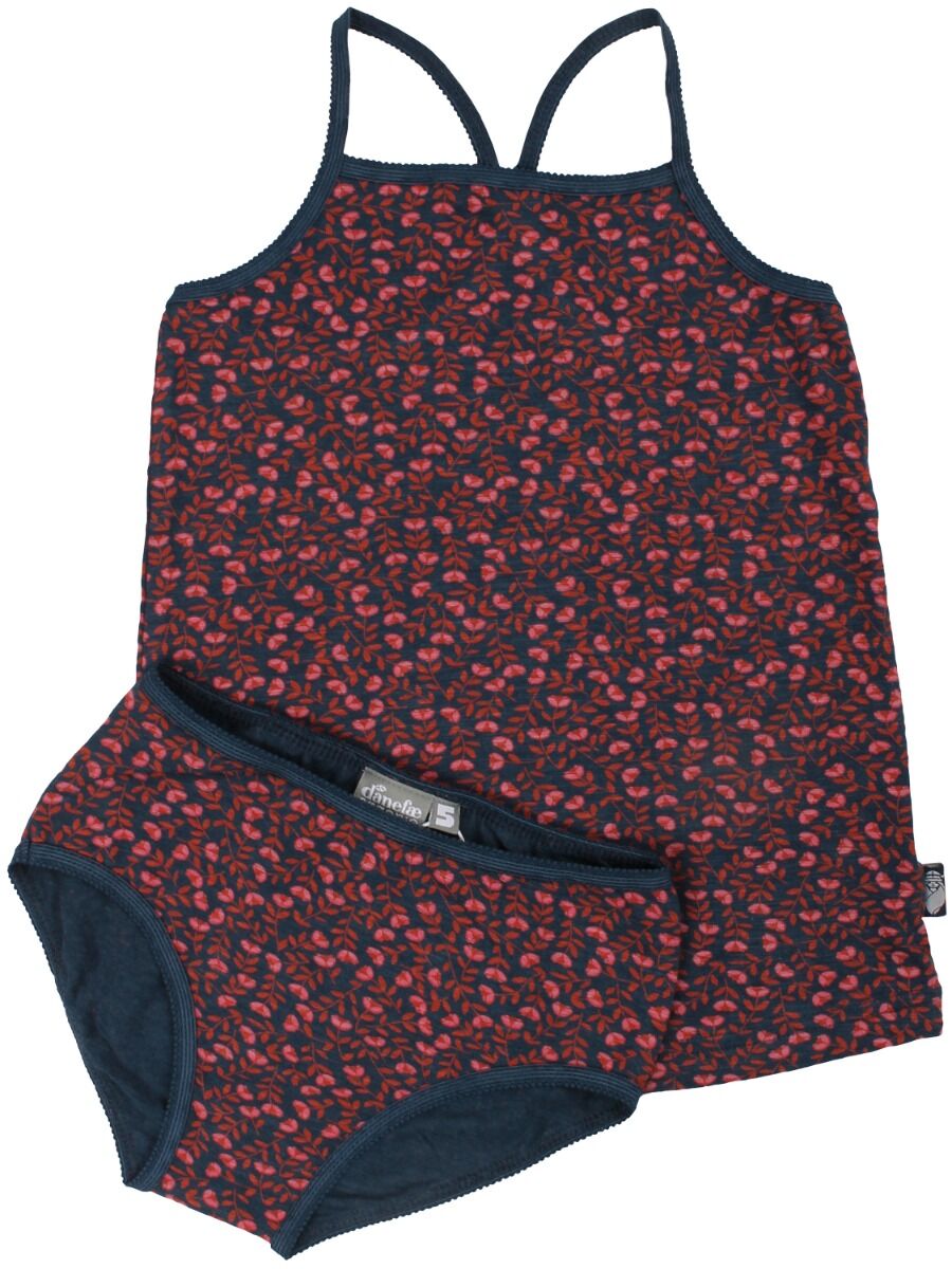 ORGANIC - Danebellis set Dusty navy FLEURIE