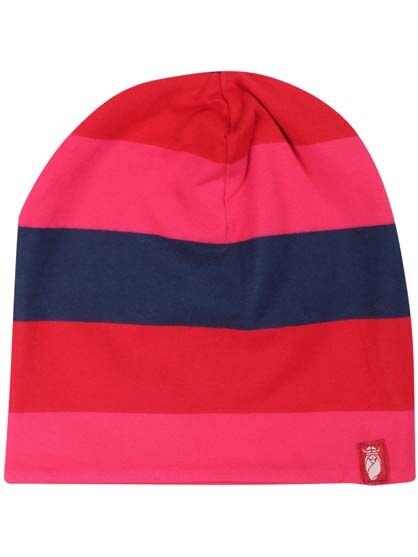 ORGANIC - Daneloeg Beanie Lovely/Ox Red/Pow Pink