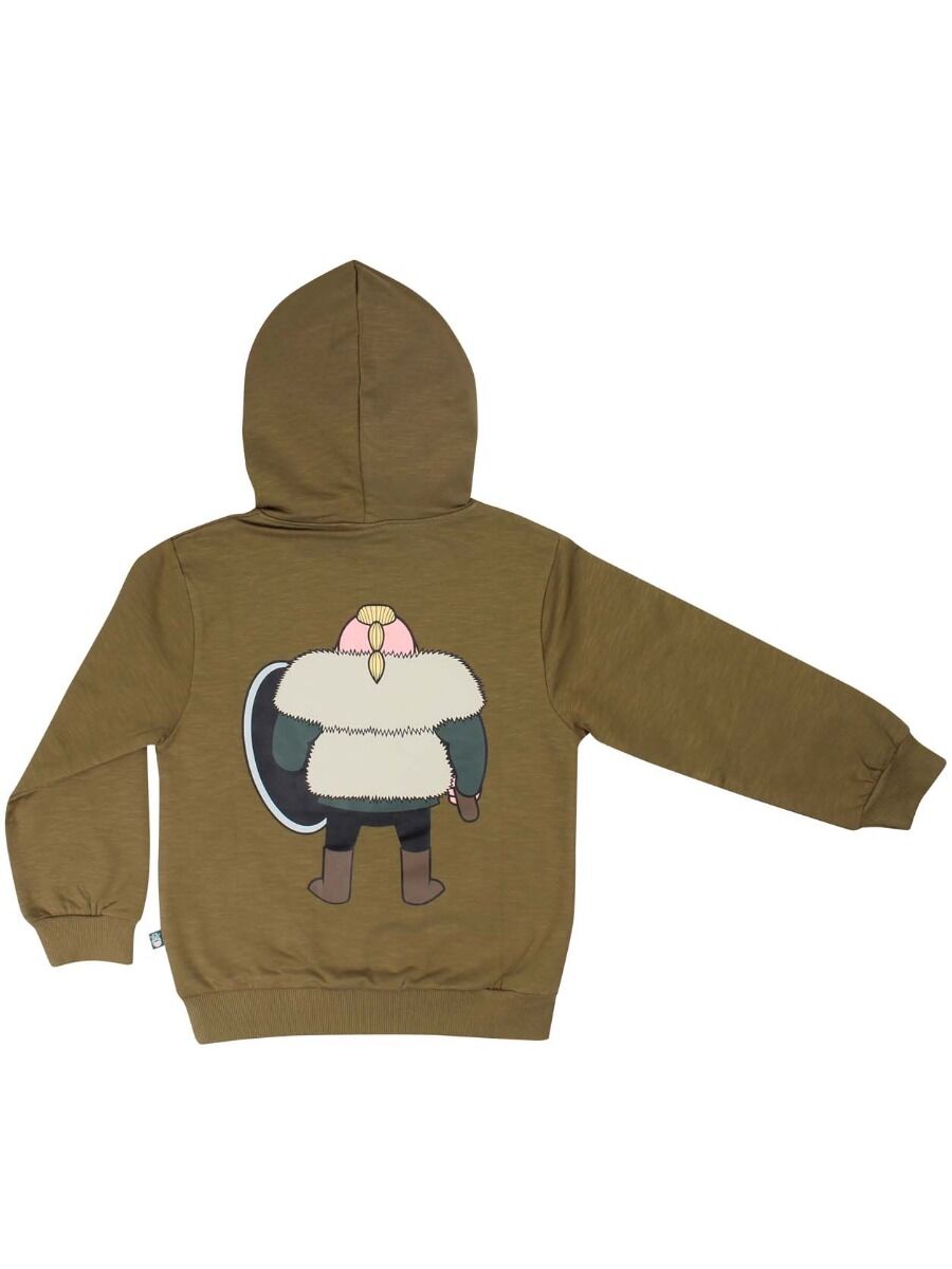ORGANIC - Danered Wood Hoodie Olive HARALD DIN VEN