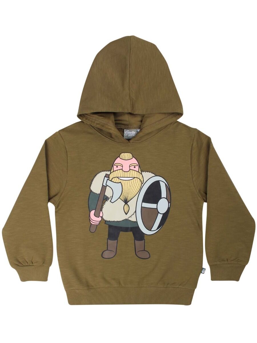 ORGANIC - Danered Wood Hoodie Olive HARALD DIN VEN