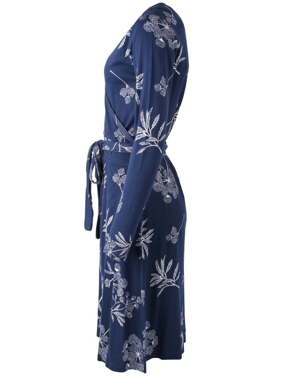 ORGANIC - Daneregina Dress Marine/Chalk HEMLOCK