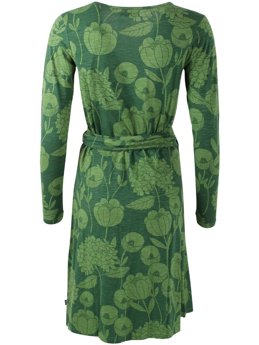 ORGANIC - Daneregina Dress Warm Khaki/Fall Jungle HORTENSIA