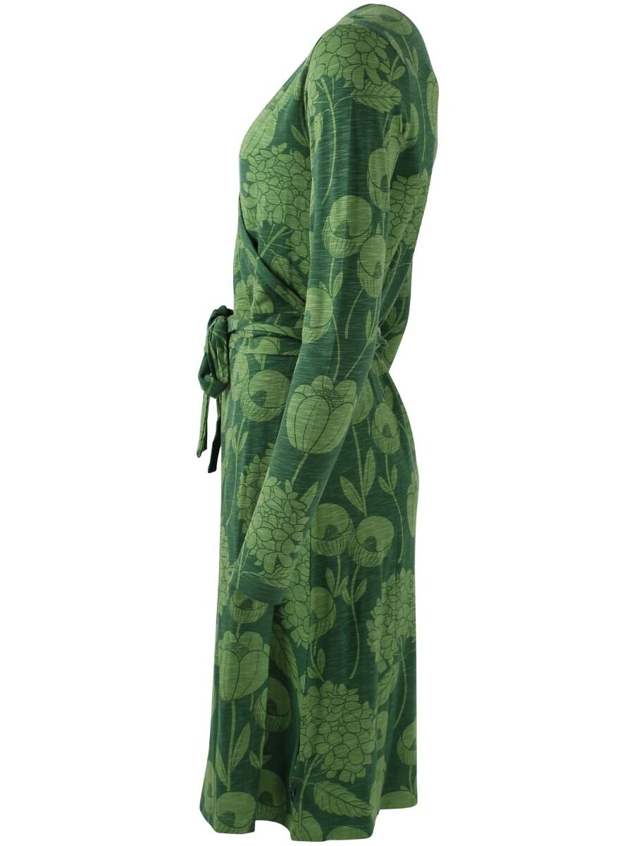 ORGANIC - Daneregina Dress Warm Khaki/Fall Jungle HORTENSIA