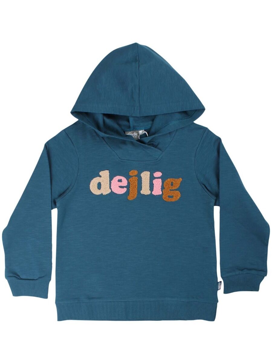 ORGANIC - Danebirch Hoodie Stone Blue DEJLIG