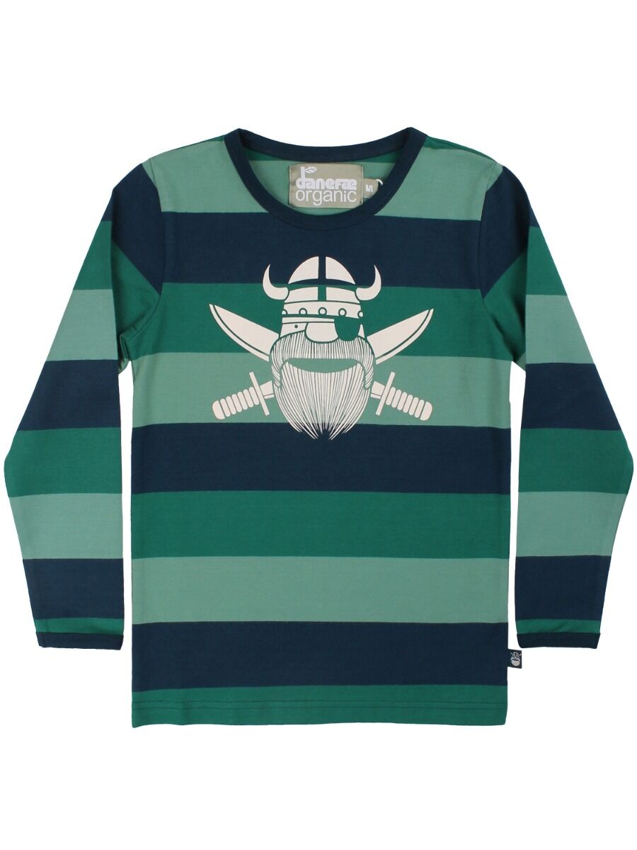 Bluse til børn med viking pirat