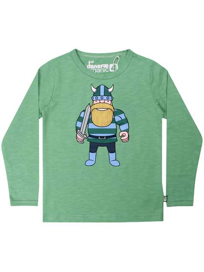 Bluse til børn med viking