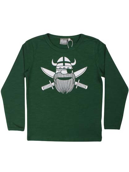 Bluse til børn med viking pirat