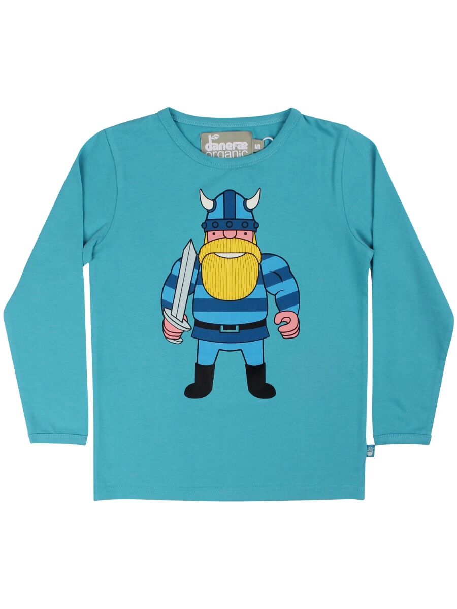 Bluse til børn med viking