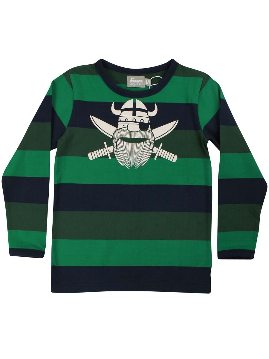 Bluse til børn med viking pirat