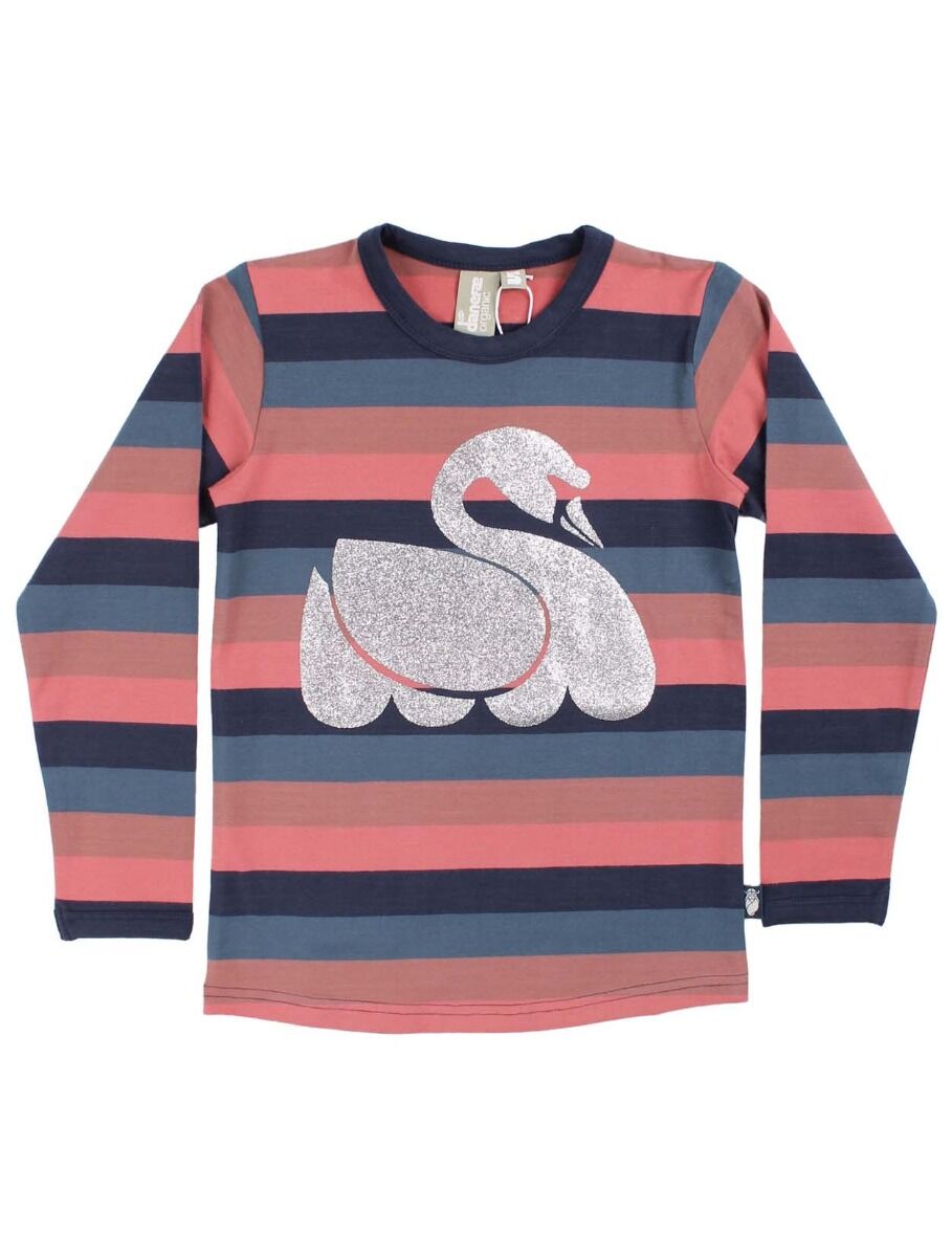 Bluse til børn med svane