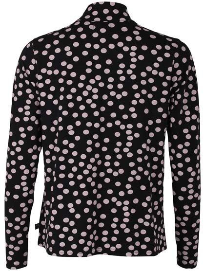 ORGANIC - Danepetra Top Black/Lt Beige FUNDOTS