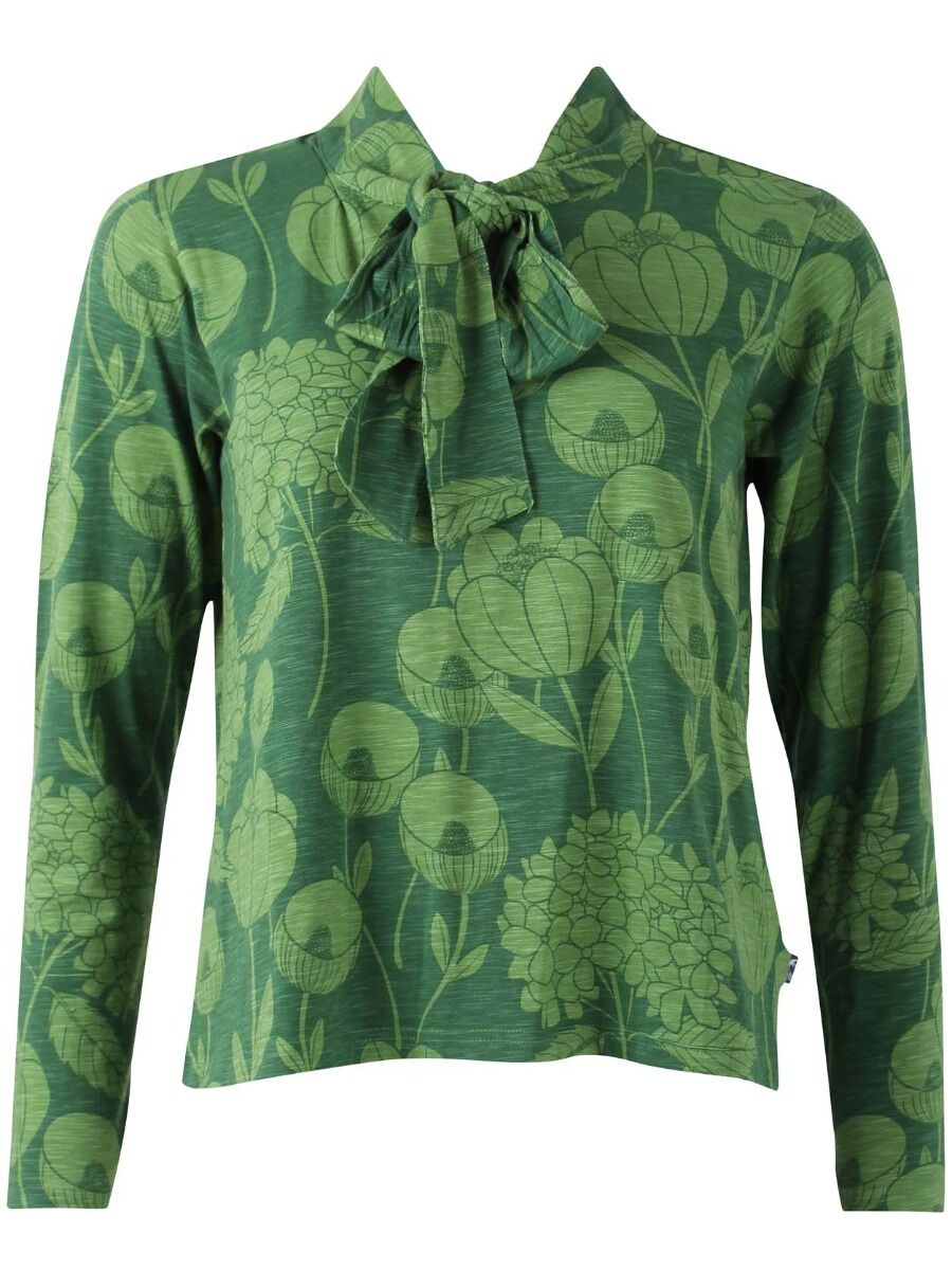 ORGANIC - Danepetra Top Warm Khaki/Fall Jungle HORTENSIA
