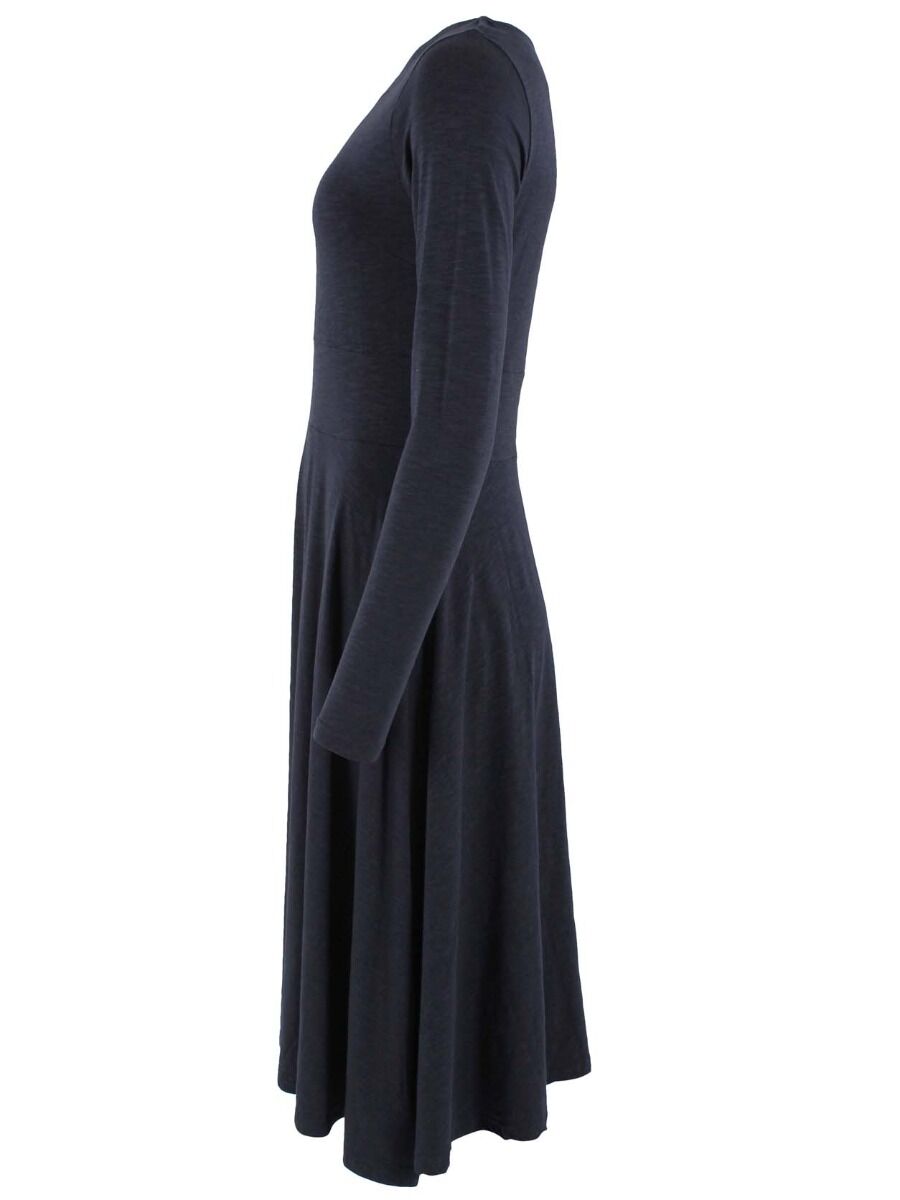 ORGANIC - Danesigrid Viscose Dress Dk Navy