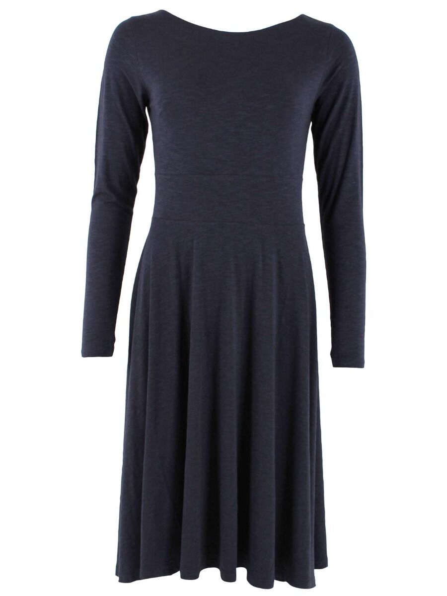 ORGANIC - Danesigrid Viscose Dress Dk Navy