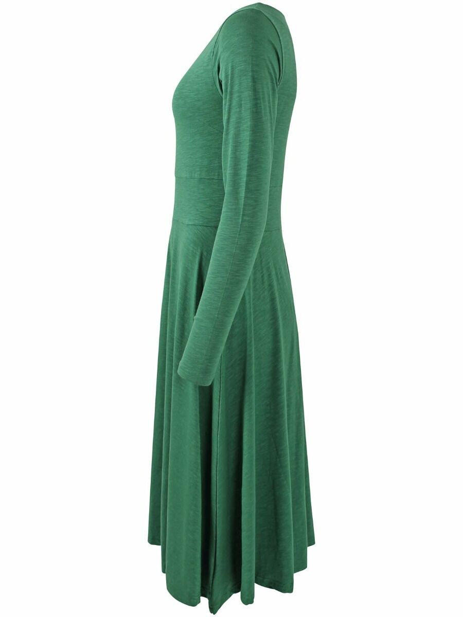 ORGANIC - Danesigrid Viscose Dress Warm Khaki