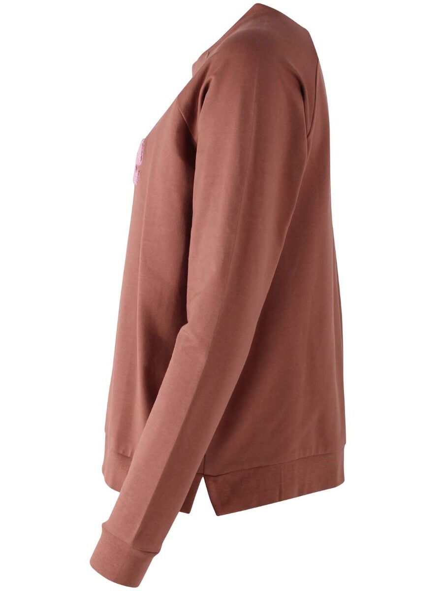 ORGANIC - Daneklausen Sweat Beige Rose LOVE