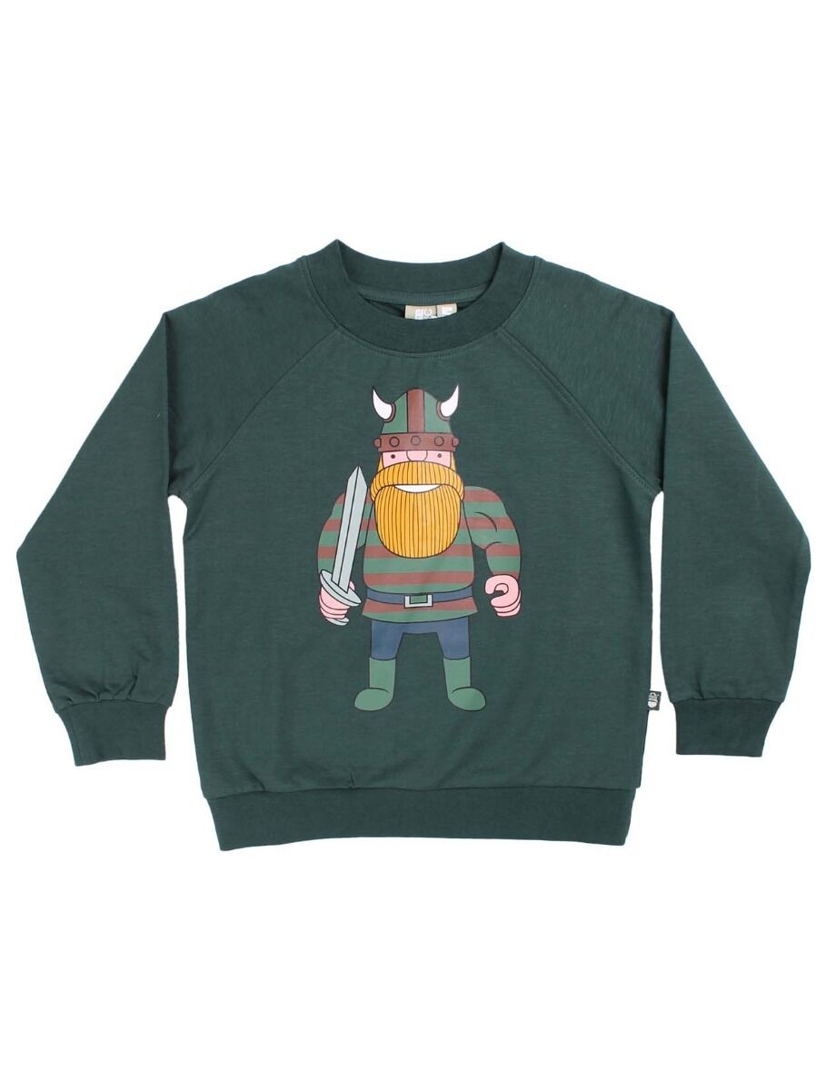 Sweater til børn med viking