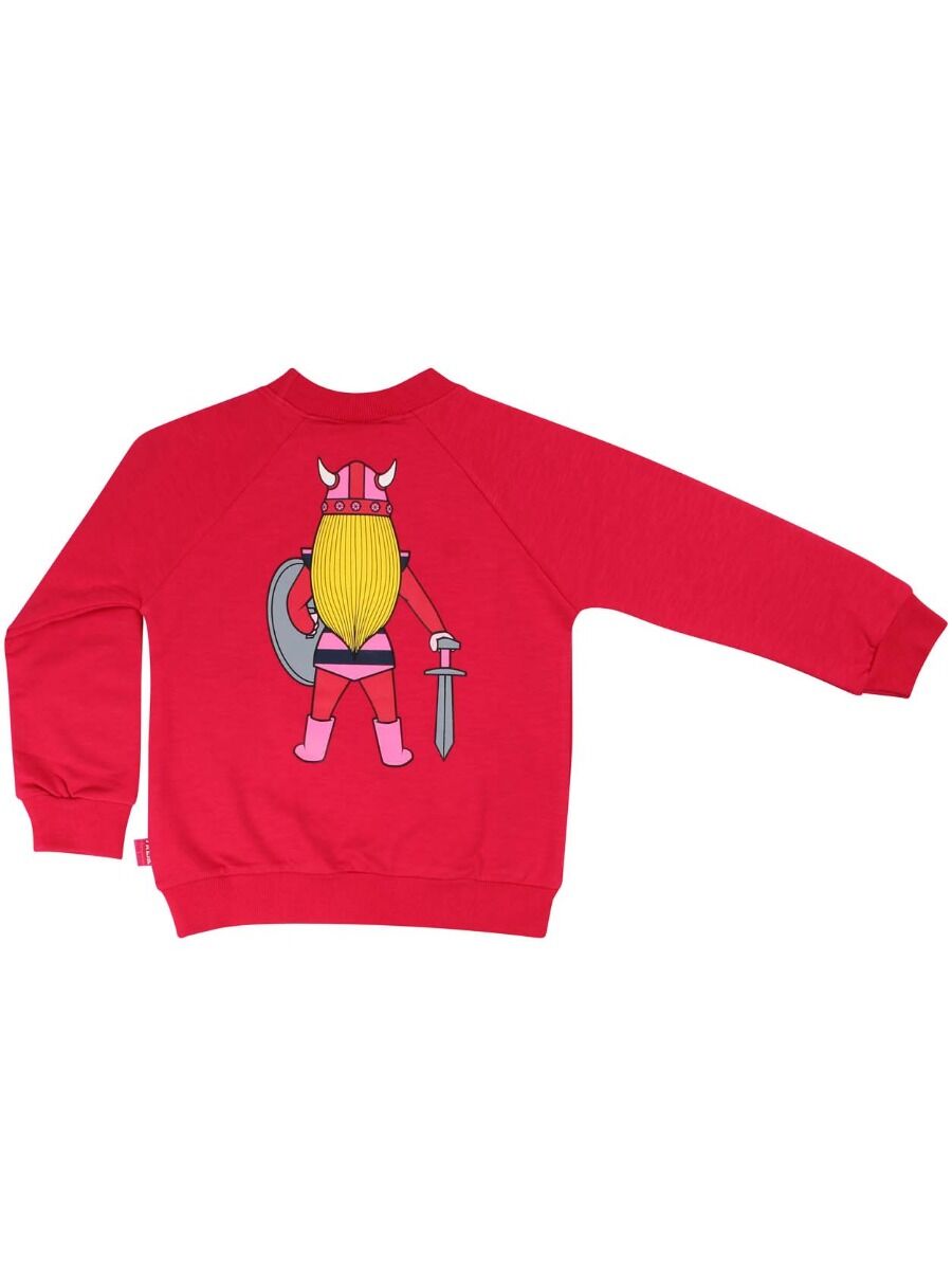 ORGANIC - Danestone Sweat Dark Fuchsia FREJA DIN VEN