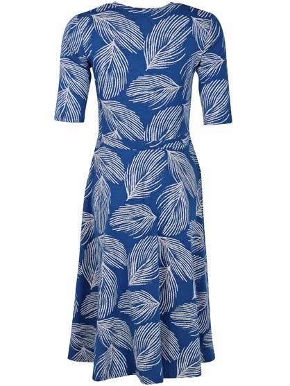 Organic - Danandersen Dress Indigo/Lt Beige PALMA