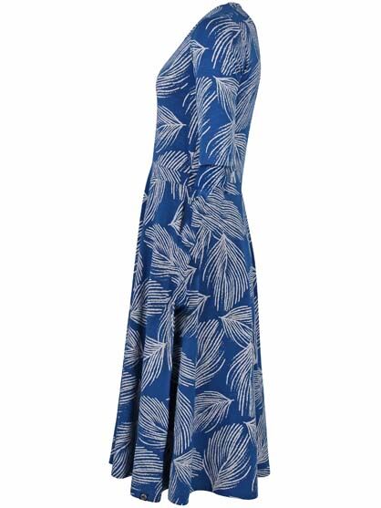 Organic - Danandersen Dress Indigo/Lt Beige PALMA
