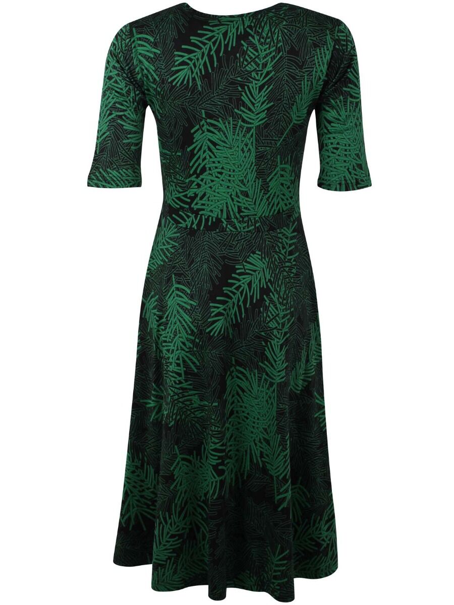 Organic - Danandersen Dress Black/green FINEPINE