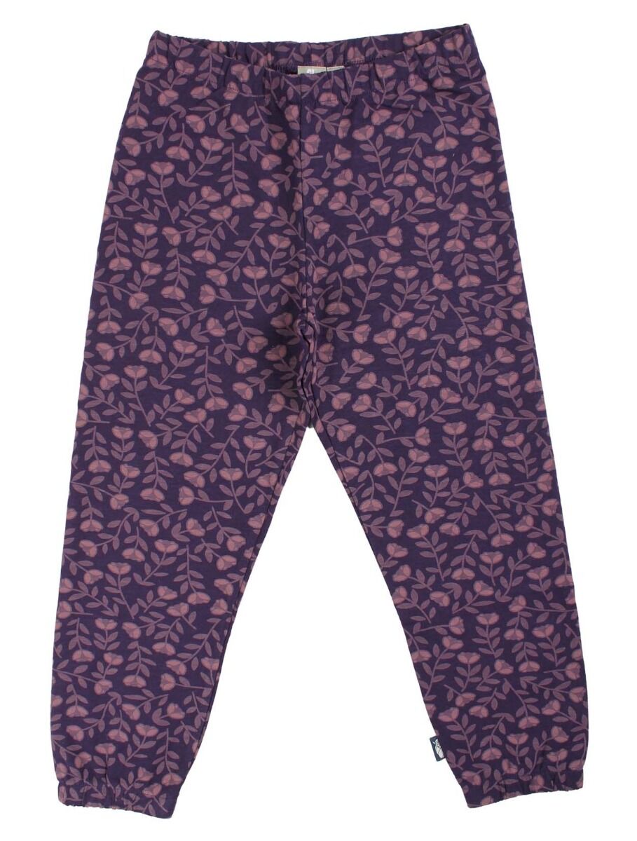 ORGANIC - Danecajou Jogging Black Mauve FLEURIE