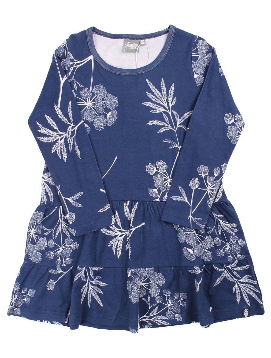 Organic - Danemiva Dress Marine/Chalk HEMLOCK