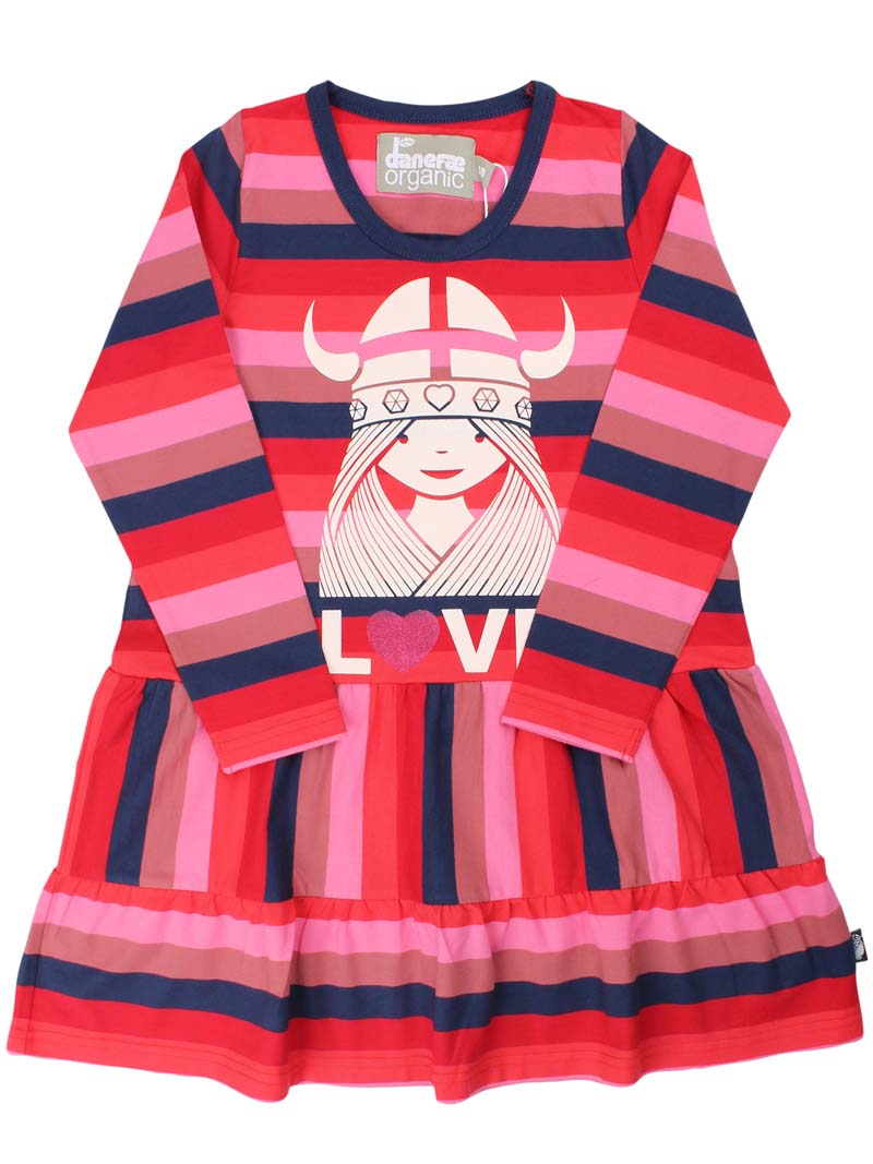 Organic - Danemiva Dress Embers LOVE FREJA