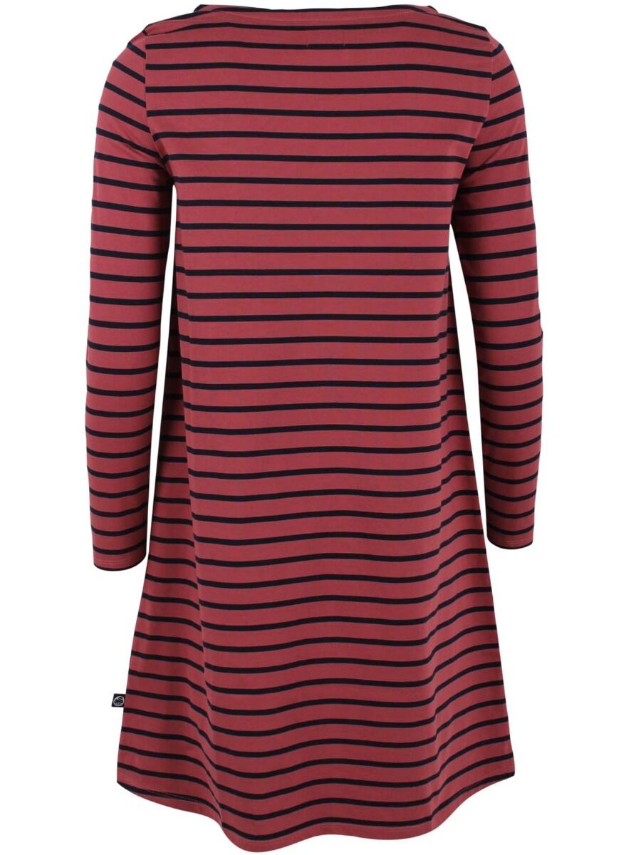 ORGANIC - Nassau Dress Rose tile/dark navy