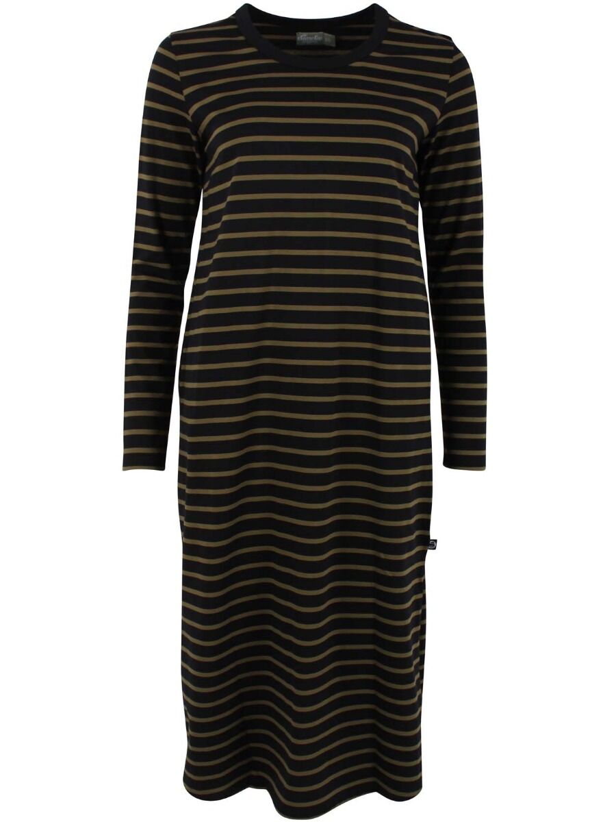 ORGANIC - Lea Dress Black/olive