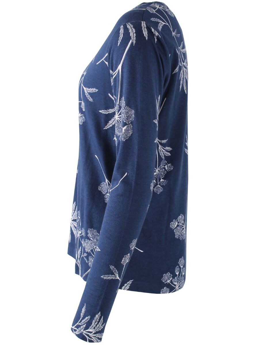 ORGANIC - Danelotte Tee Marine/Chalk HEMLOCK