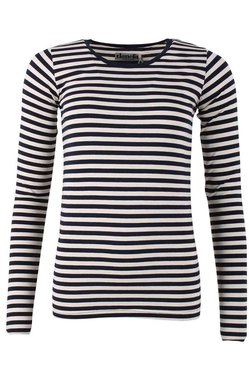 ESS - Danepartner Wool LS Navy/Chalk