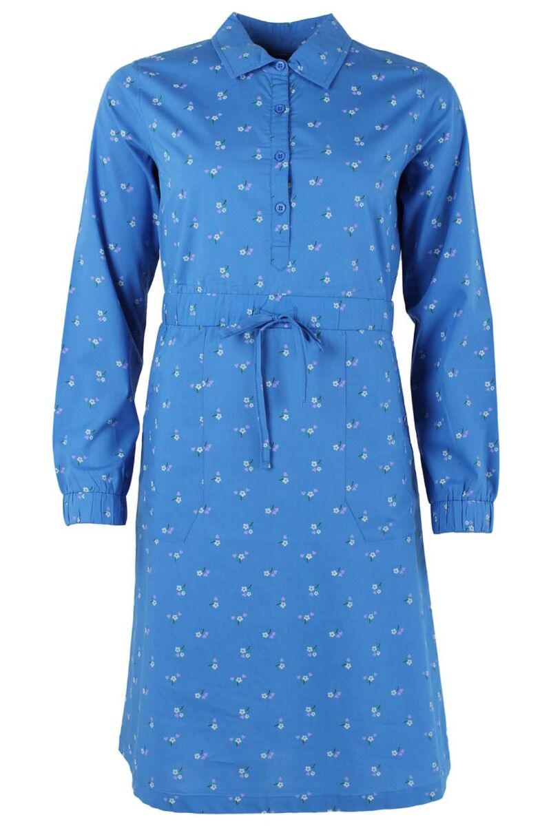 ORGANIC - Daneditte Dress Blue MINI FLOWER