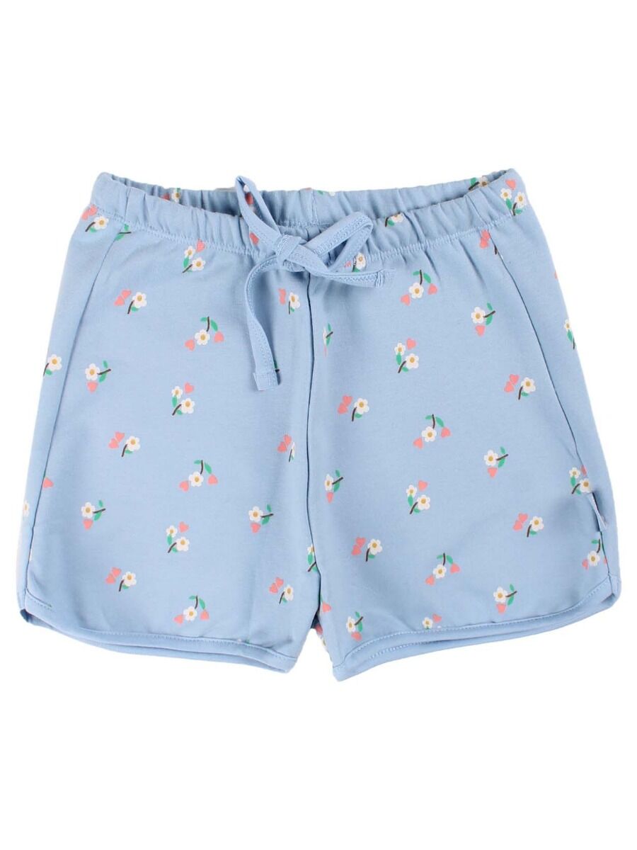 ORGANIC - Danemelody Shorts Pastel Blue MINIFLOWER