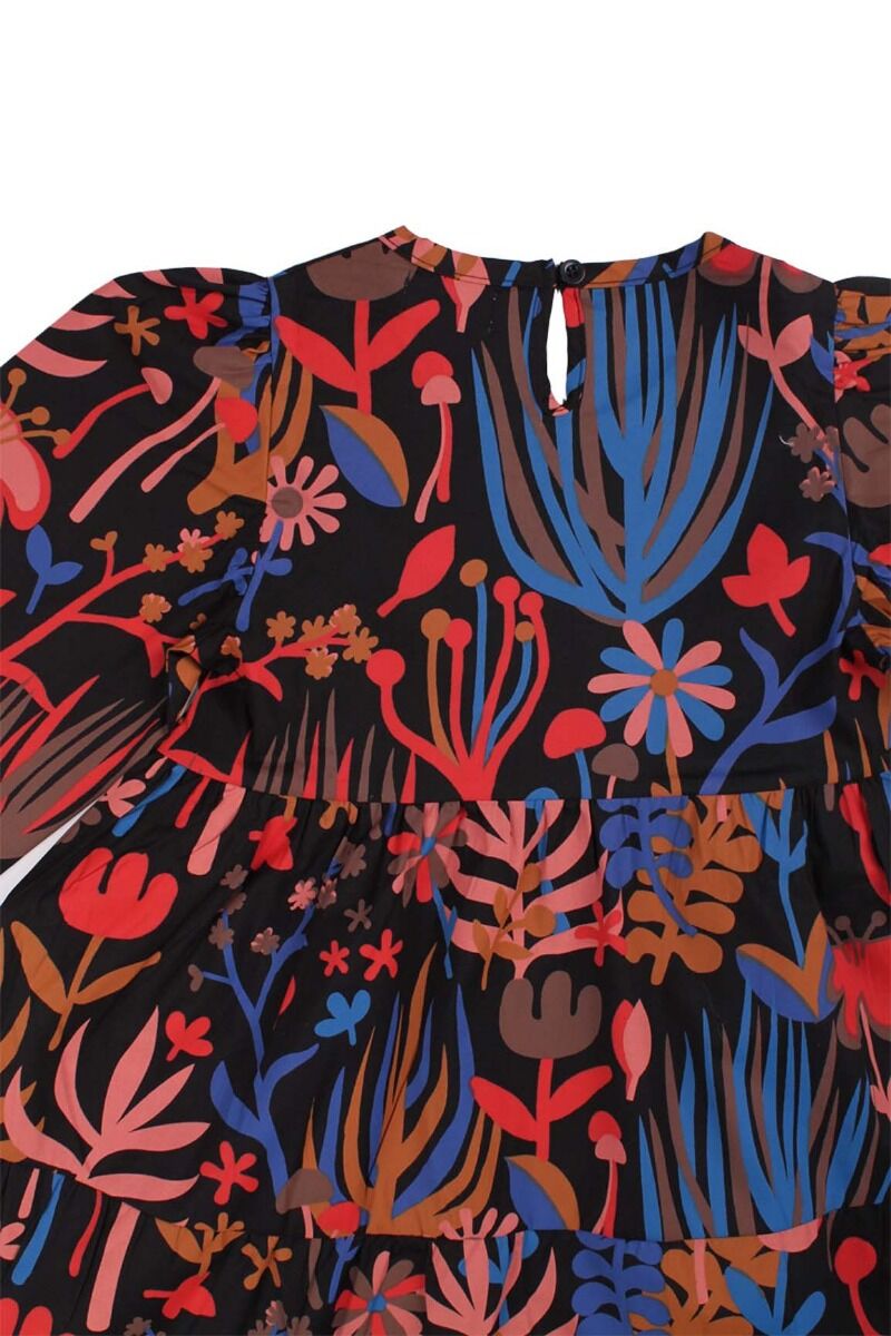 ORGANIC - Danekonfekt Dress Black WALKABOUT
